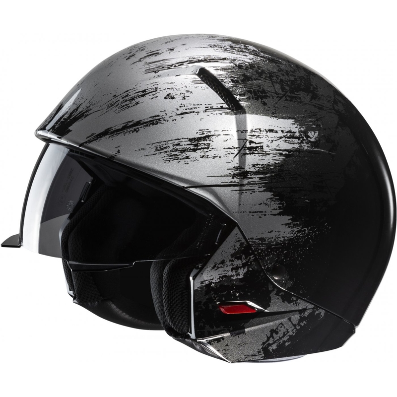 Åben hjelm med maske HJC i20 Furia MC5 sort-grå