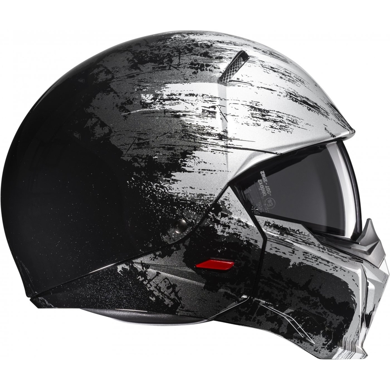Åben hjelm med maske HJC i20 Furia MC5 sort-grå