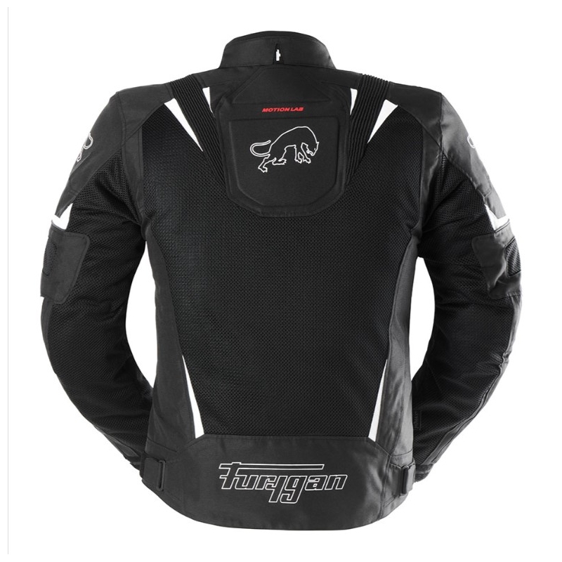 Motorcykeljakke Furygan ULTRA SPARK 3IN1 VENTED+ sort og hvid