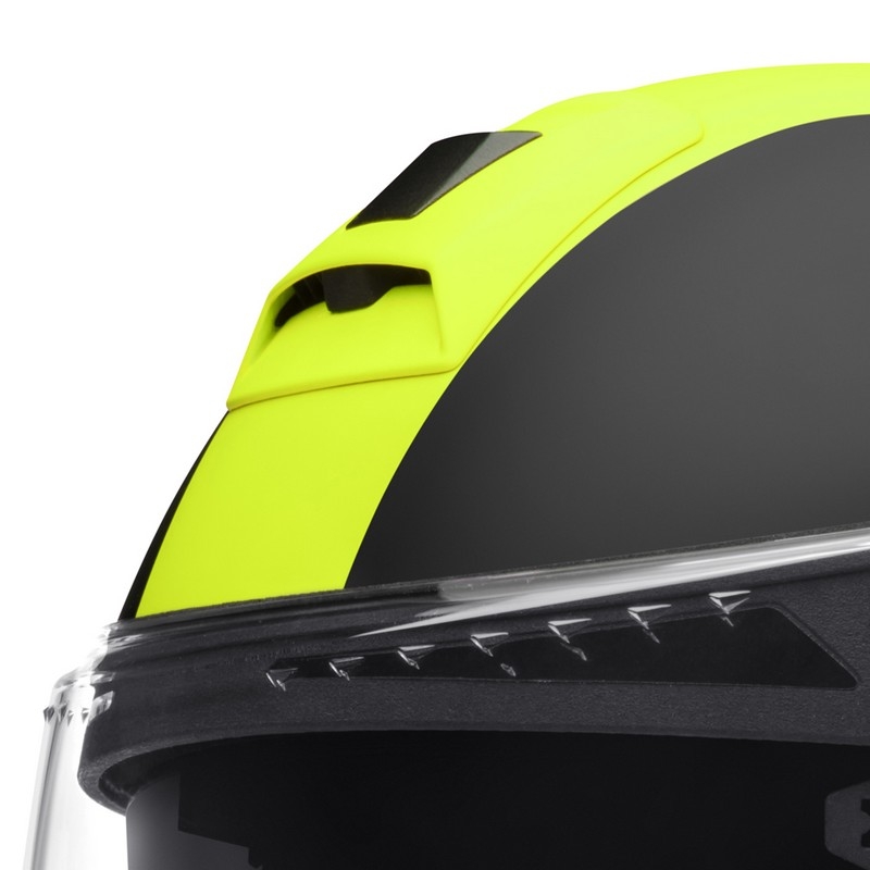 Vyklápěcí přilba na motorku Schuberth C4 černo-fluo žlutá výprodej