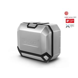 Kompletní sada hliníkových kufrů SHAD TERRA, 37L topcase   36L/47L boční kufry, včetně montážní sady a plotny SHAD BMW F 650 GS/ F 700 GS/ F 800 GS