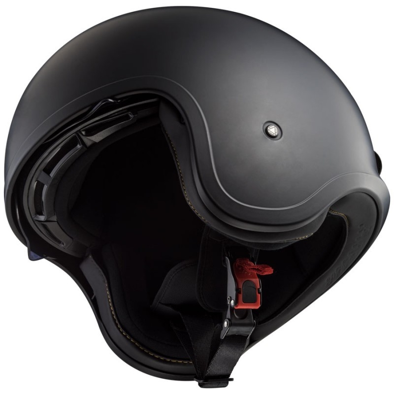 Motorcykelhjelm åben LS2 OF599 Spitfire sort mat