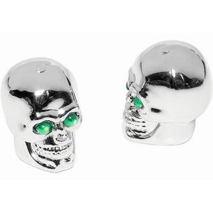 Ventilhætter R-TECH skull 2 stk.