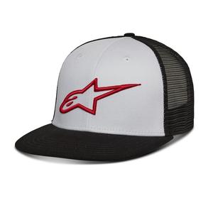 Alpinestars Corp Trucker-kasket hvid-sort-rød