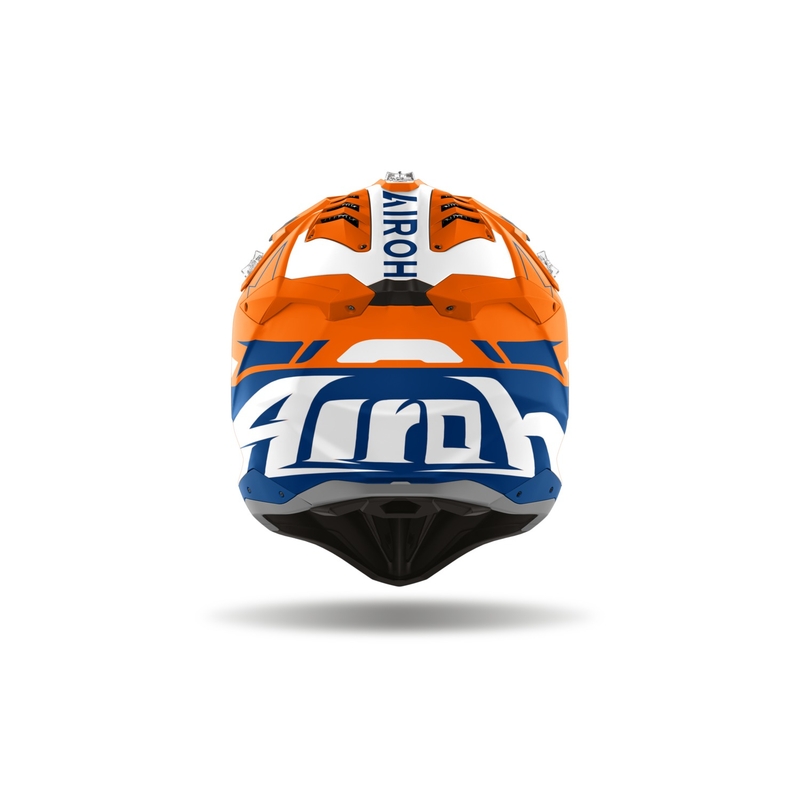 Motocross hjelm Airoh Aviator 3 Spin fluo orange mat
