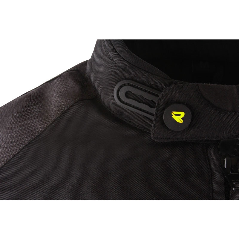 Street Racer Flex Air sort-fluogul motorcykeljakke