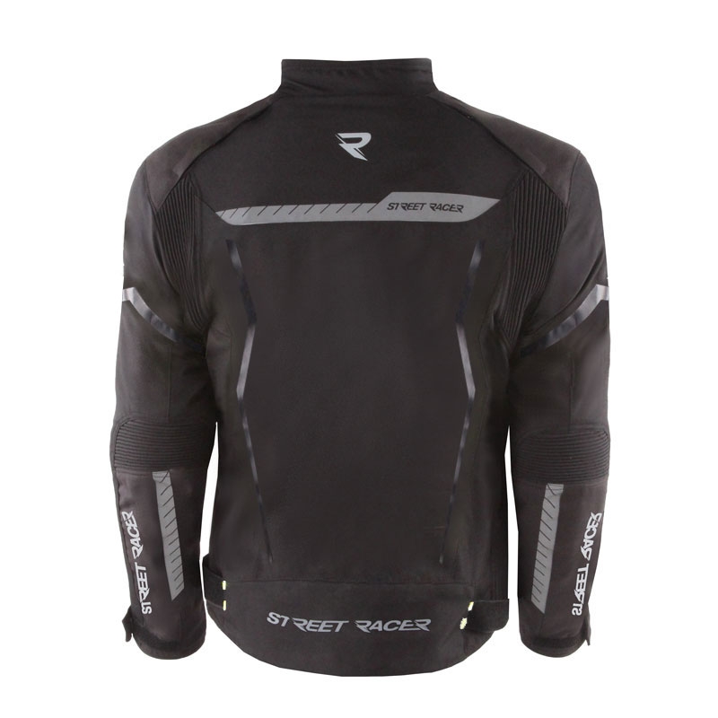 Street Racer Flex Air sort motorcykeljakke