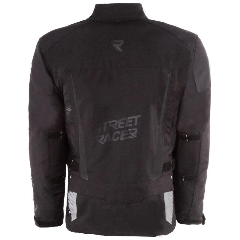 Street Racer All Season sort motorcykeljakke
