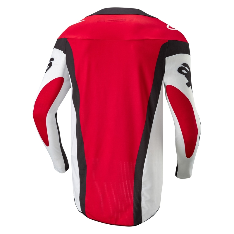 Alpinestars Techstar Ocuri motocross jersey rød-hvid-sort