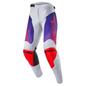 Alpinestars Racer Hoen Motocross Pants grå-blå-orange