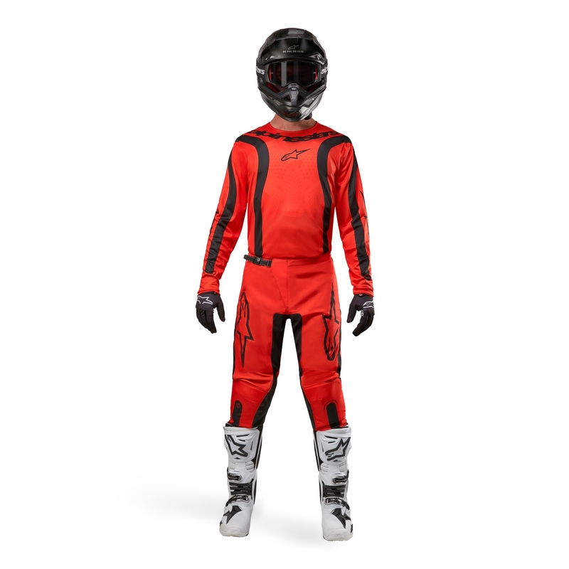 Alpinestars Fluid Lurv 2024 Motocross Pants Orange og sort