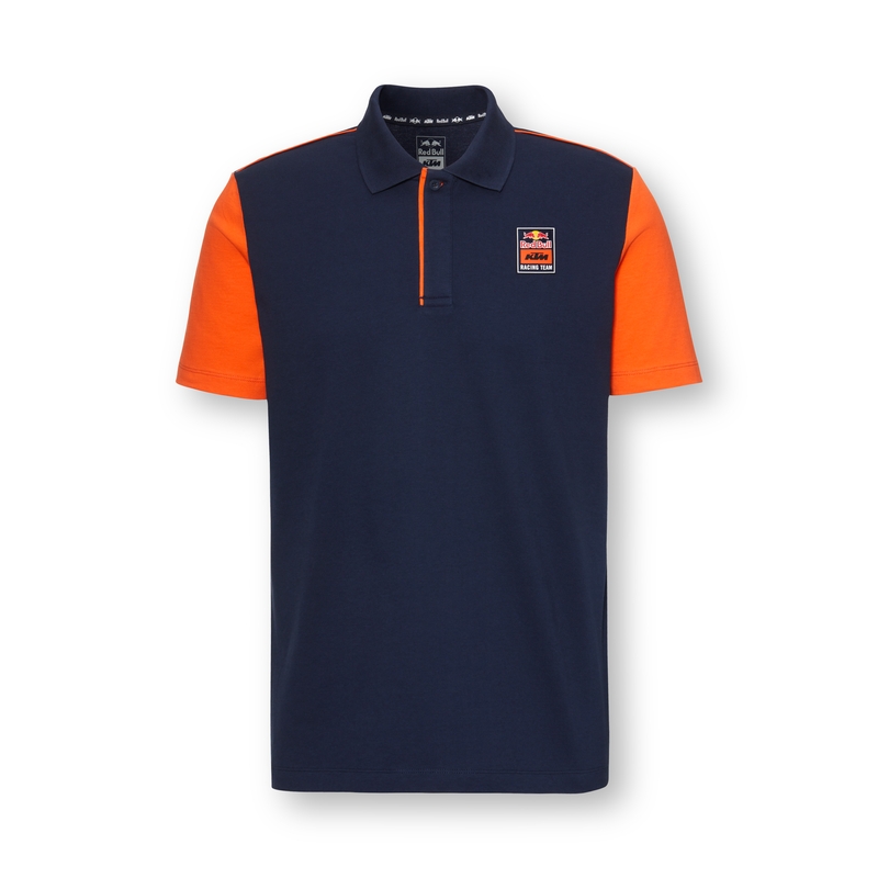Polotrøje KTM Apex blå-orange udsalg