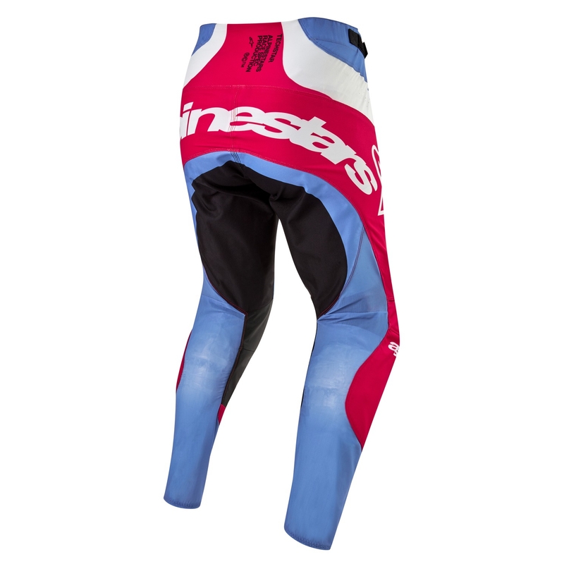 Alpinestars Techstar Ocuri 2024 Motocross-bukser Lyseblå-hvid-rød