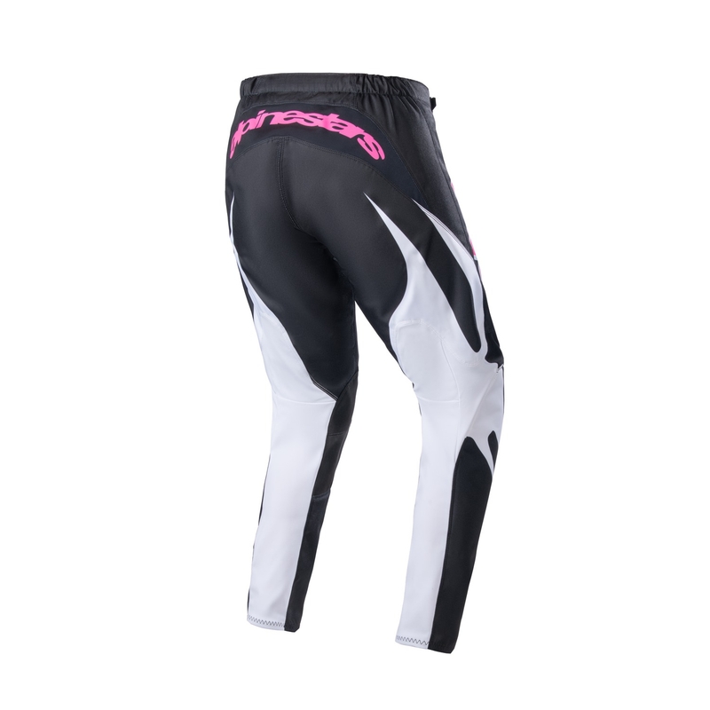 Alpinestars Stella Fluid motocrossbukser til kvinder sort-hvid