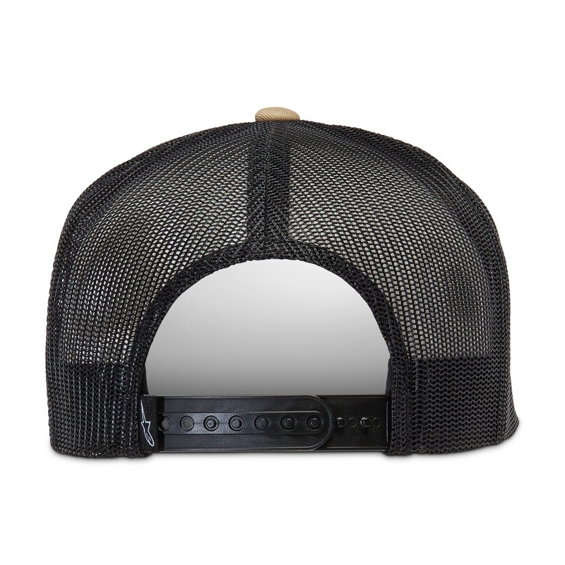 Alpinestars Flag Snap Hat sand-sort-hvid