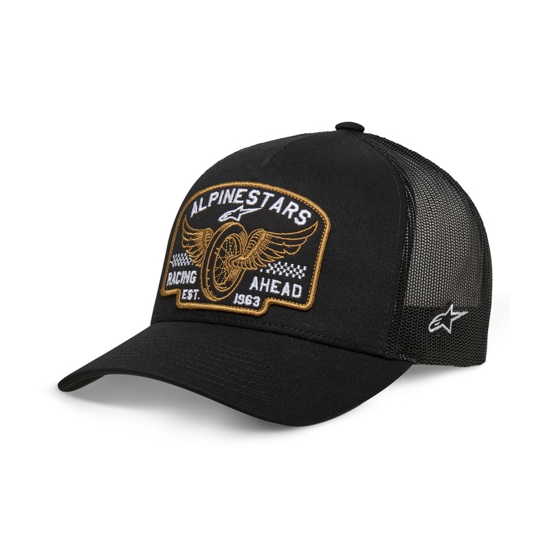Alpinestars Heritage Patcher kasket sort-sort