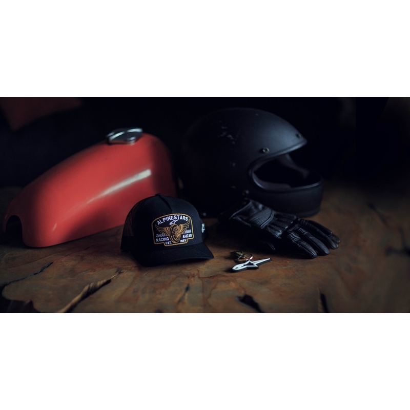 Alpinestars Heritage Patcher kasket sort-sort