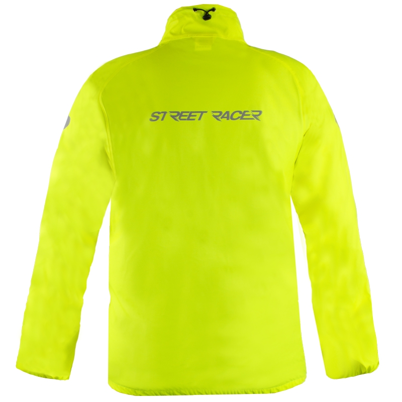 Vandtæt jakke Street Racer Aqua fluo gul