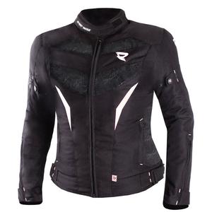 Motorcykeljakke til kvinder Street Racer Rose Sort og hvid