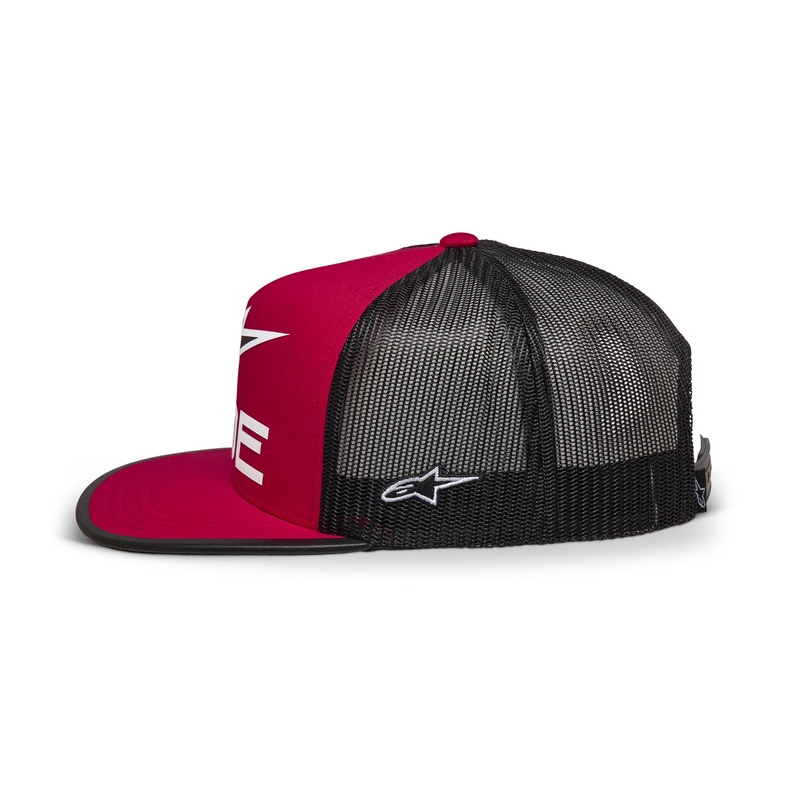 Alpinestars Ride 4.0 ER-kasket rød-sort-hvid