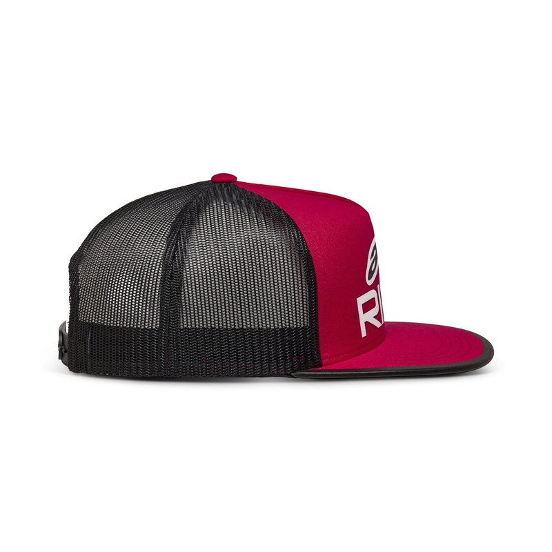 Alpinestars Ride 4.0 ER-kasket rød-sort-hvid