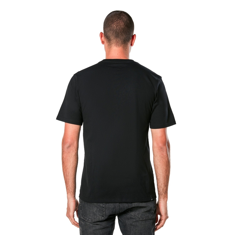 T-shirt Alpinestars Ride 4.0 CSF sort-hvid-rød