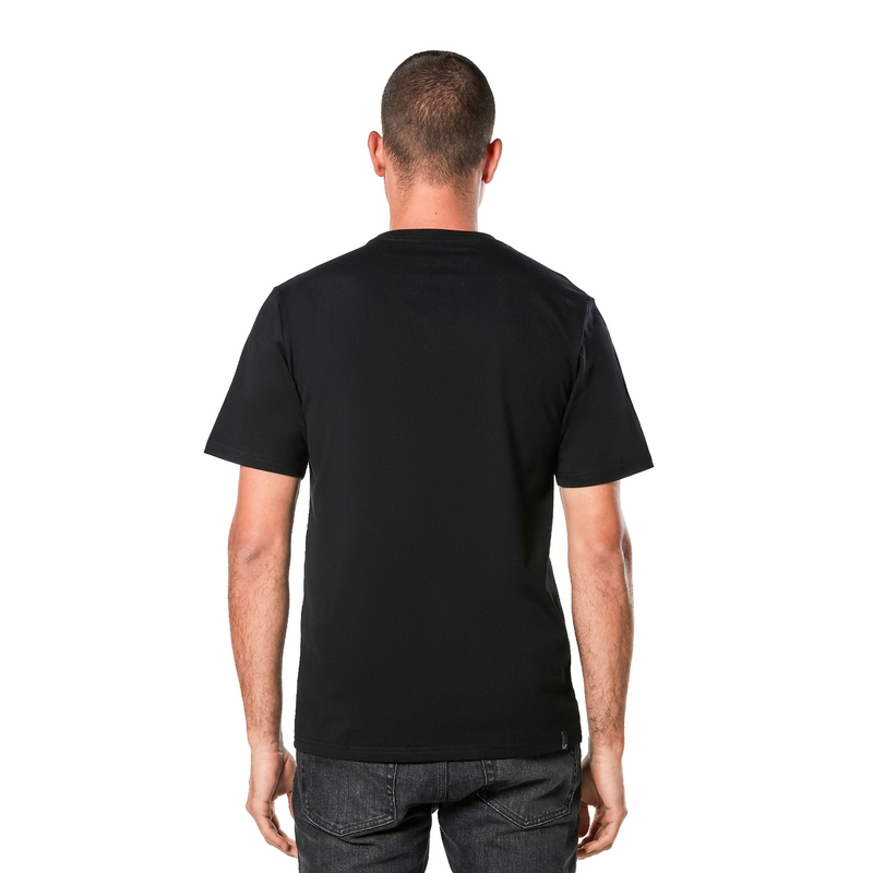 T-shirt Alpinestars MX-hjelm CSF sort