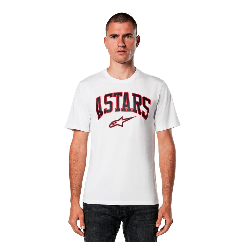 T-shirt Alpinestars Dunker CSF hvid