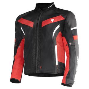 Street Racer Evans Air sort og rød motorcykeljakke