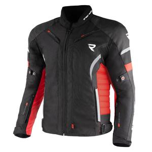 Street Racer Evans sort og rød motorcykeljakke