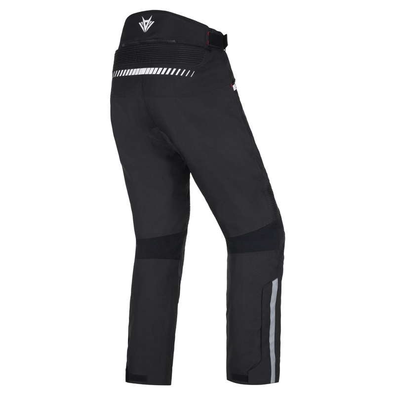 RSA Rider motorcykelbukser sort og hvid