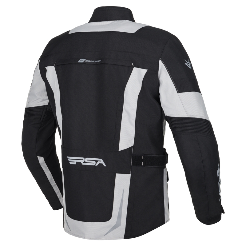 RSA EXO 2 motorcykeljakke sort-grå