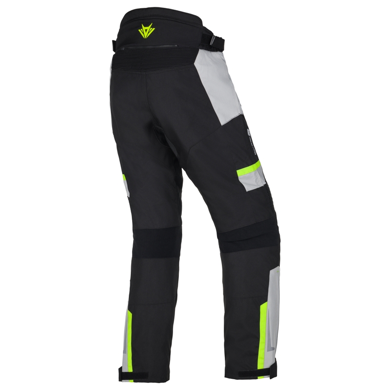 Motorcykelbukser RSA EXO 2 sort-grå-fluogul