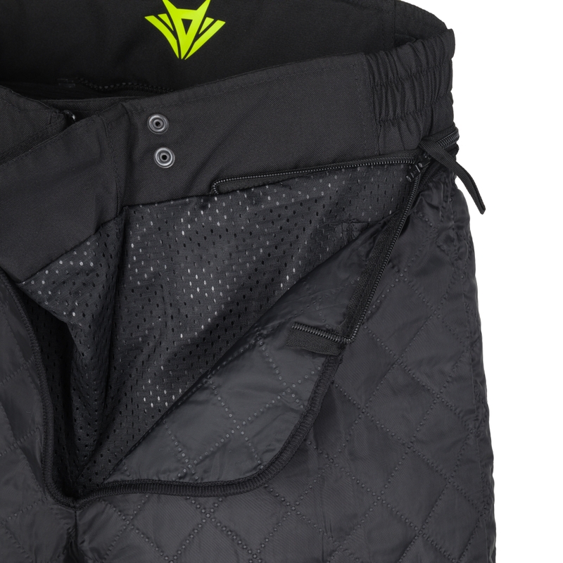 RSA EXO 2 motorcykelbukser sort-fluo gul
