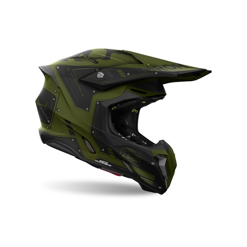 Motocrosshjelm Airoh Twist 3 Military mat