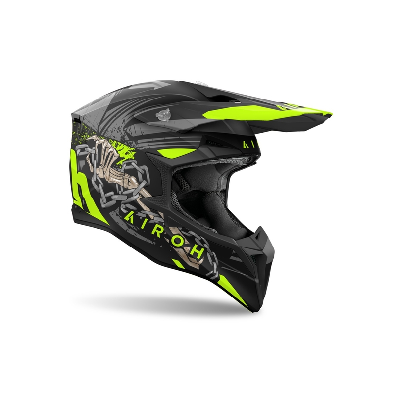 Airoh Wraaap Darkness motocross hjelm mat