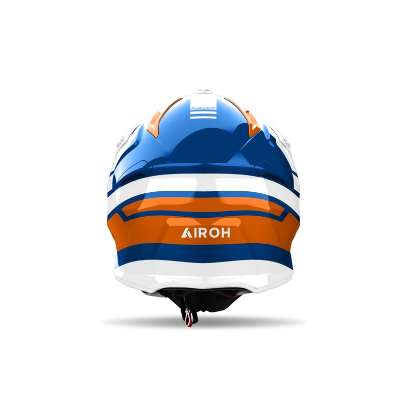 Motocross hjelm Airoh Aviator Ace 2 Sake blank orange