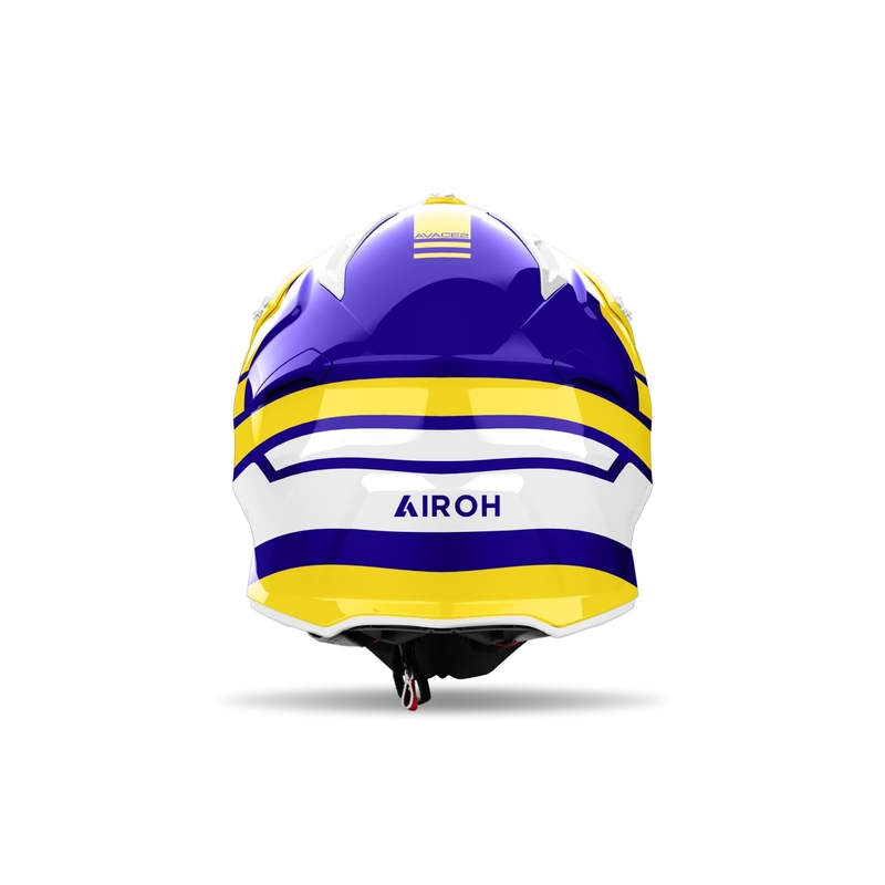 Airoh Aviator Ace 2 Sake Motocross Hjelm, Glossy Gul