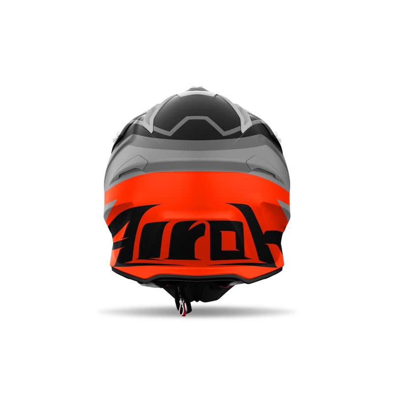Motocross hjelm Airoh Aviator Ace 2 Ground mat orange