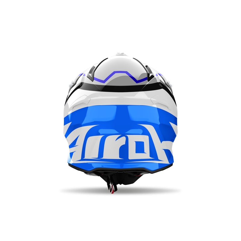 Motocross hjelm Airoh Aviator Ace 2 Ground blank blå