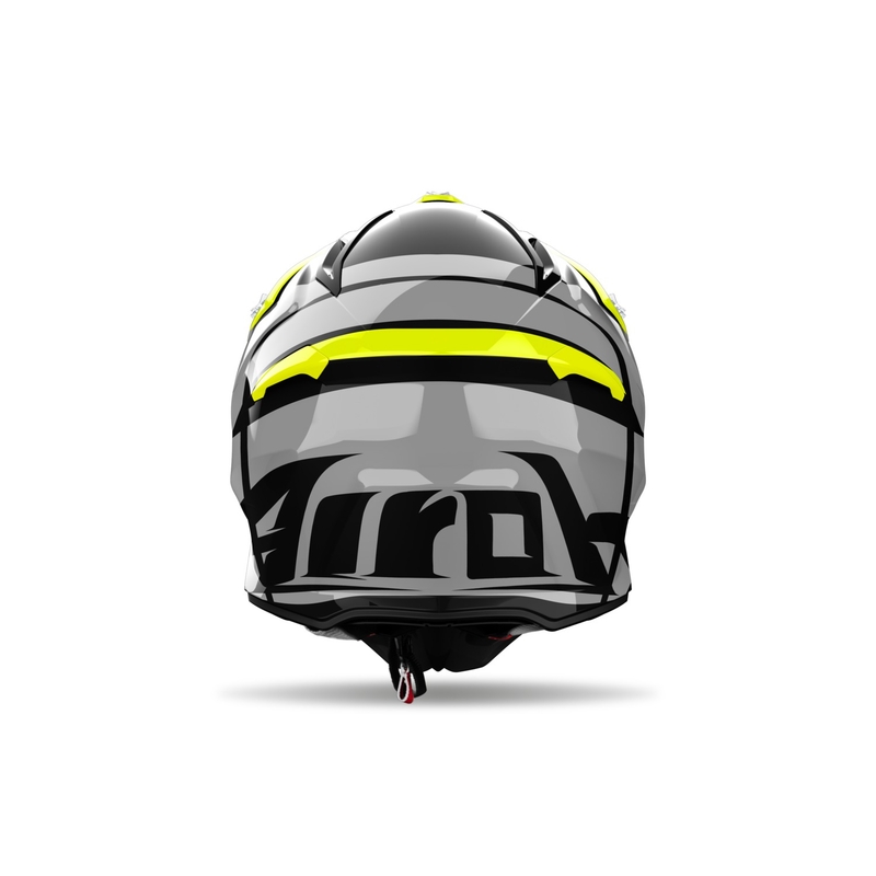 Airoh Aviator Ace 2 Engine Motocross Hjelm, Glossy Gul