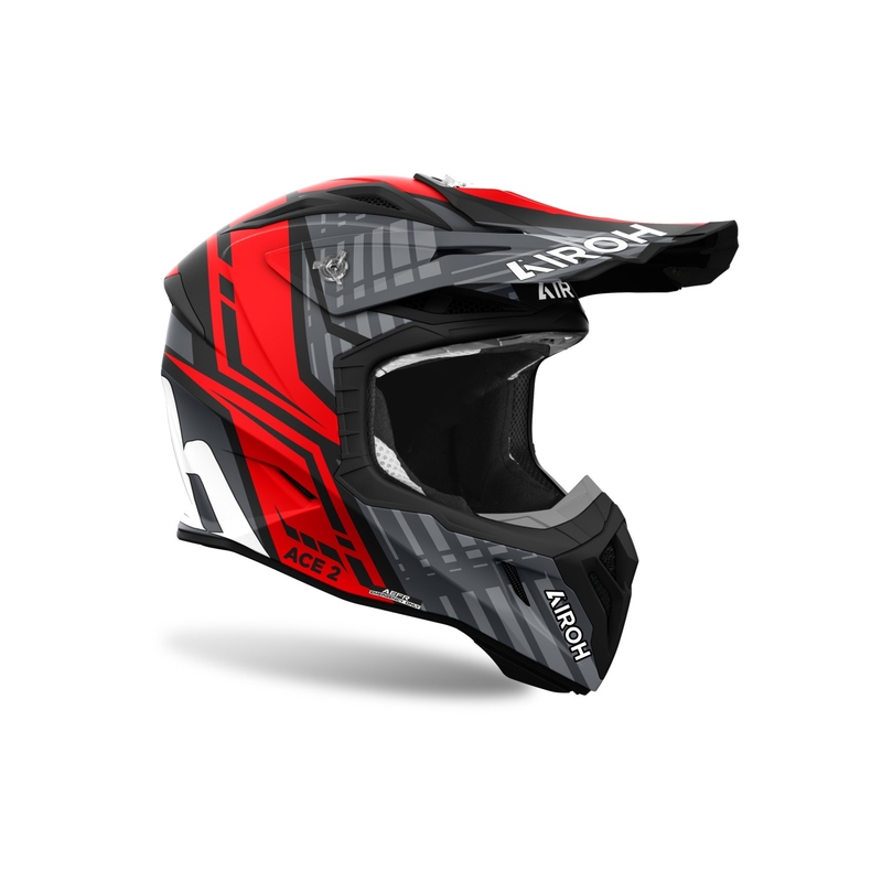 Airoh Aviator Ace 2 Proud motocrosshjelm, mat rød