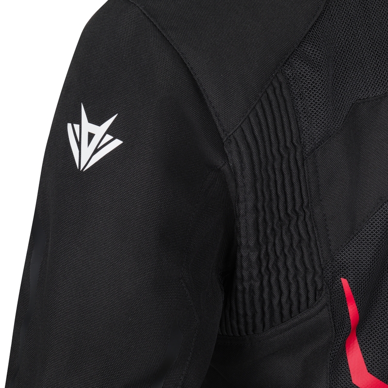 RSA Bolt dame motorcykeljakke sort-hvid