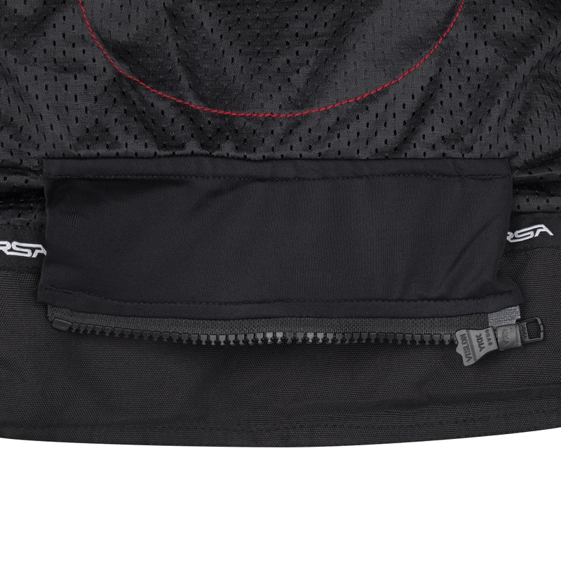 RSA Bolt dame motorcykeljakke sort-hvid