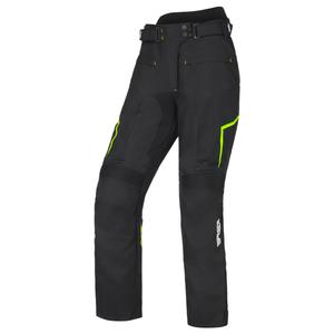 RSA Bolt Black-White-Fluo Yellow motorcykelbukser til kvinder
