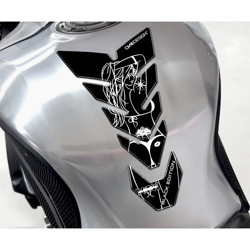 Klistermærke til brændstoftank - Sexet kvinde 2