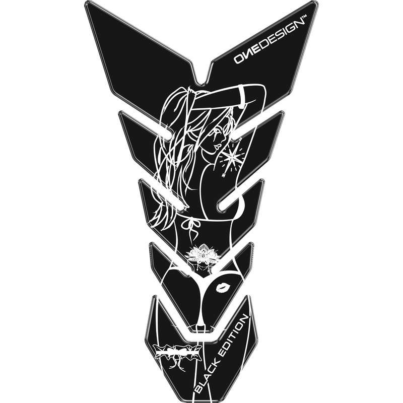 Klistermærke til brændstoftank - Sexet kvinde 2