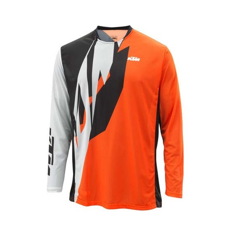 Motocrosstrøje KTM Pounce orange-sort-hvid