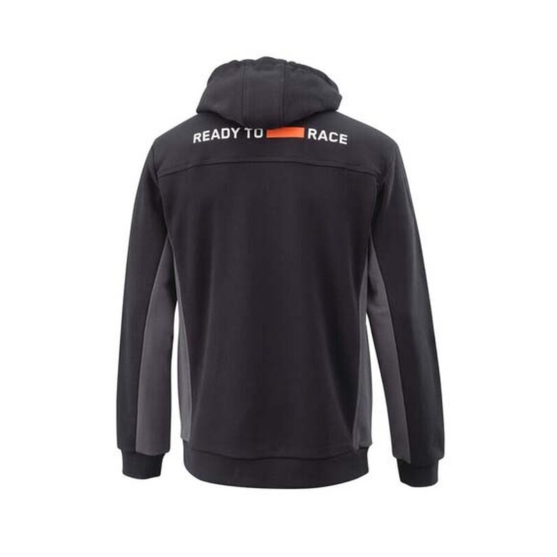 KTM hættetrøje sort-orange