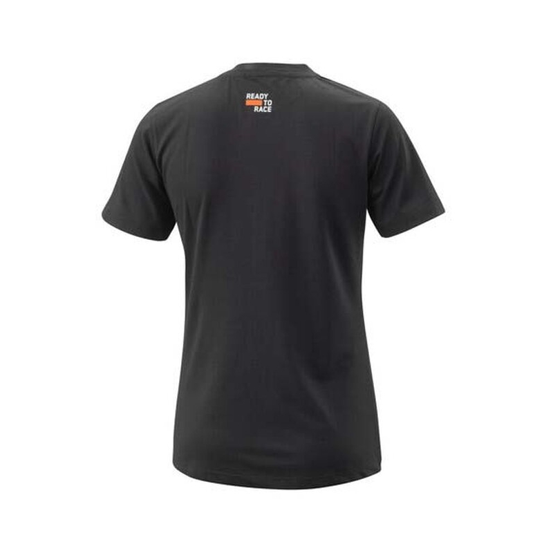 KTM Camo Tee til kvinder, sort udsalg